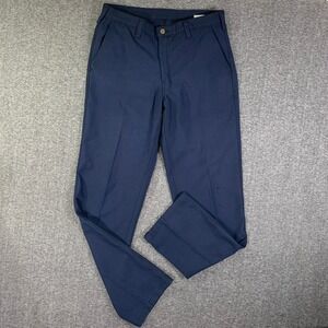 Workrite Pants Men 34x35 Navy Blue Mechanical Firefighter MRC1